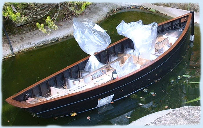 Triall - Ballast placed on hull