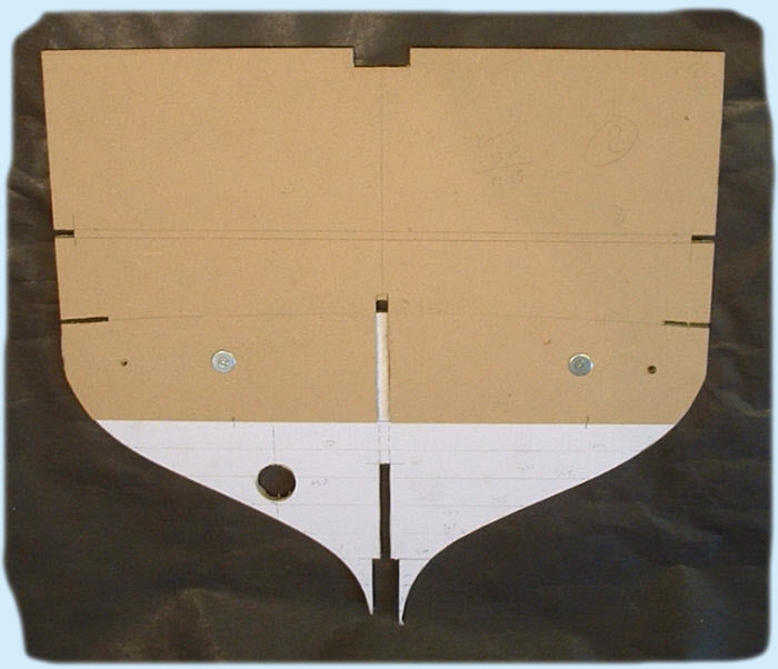 frame 8 showing locating jig