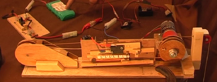 servoless sail winch 